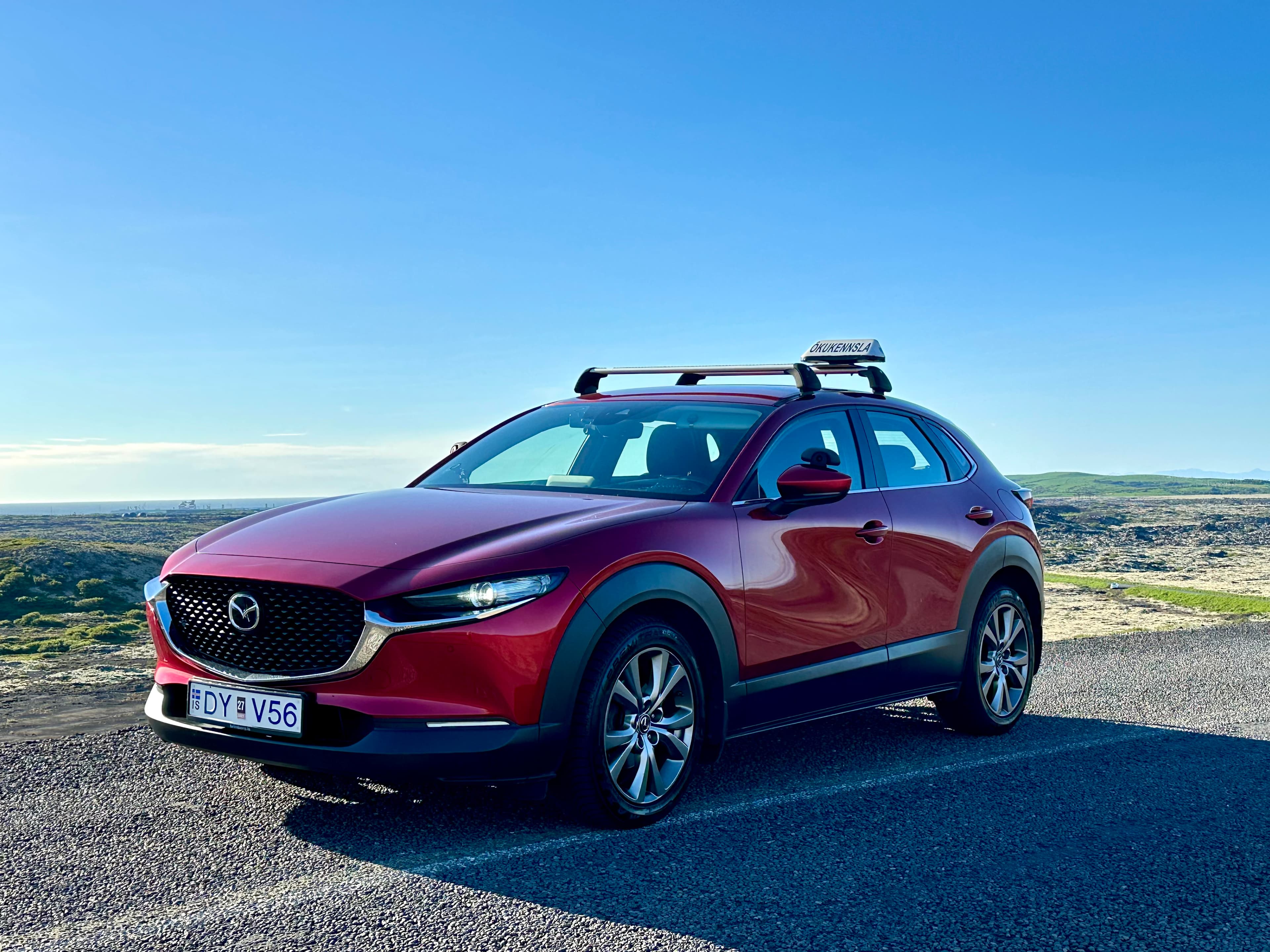 Aksturinn – Haukur Vigfússon við kennsluauto